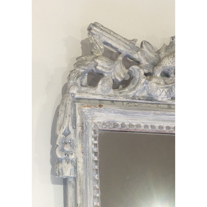 Miroir de Style Louis XVI en Bois Sculpté | Maison Barrois