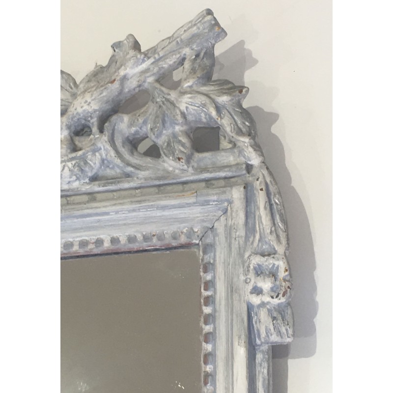 Miroir de Style Louis XVI en Bois Sculpté | Maison Barrois