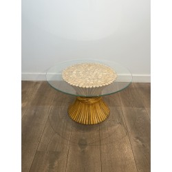 Table basse gerbe de blé, Elinor McGuire | Maison Barrois