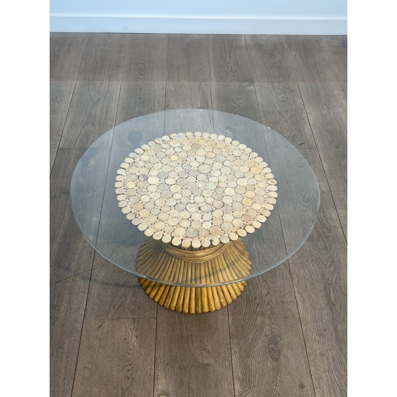 Table basse gerbe de blé, Elinor McGuire | Maison Barrois