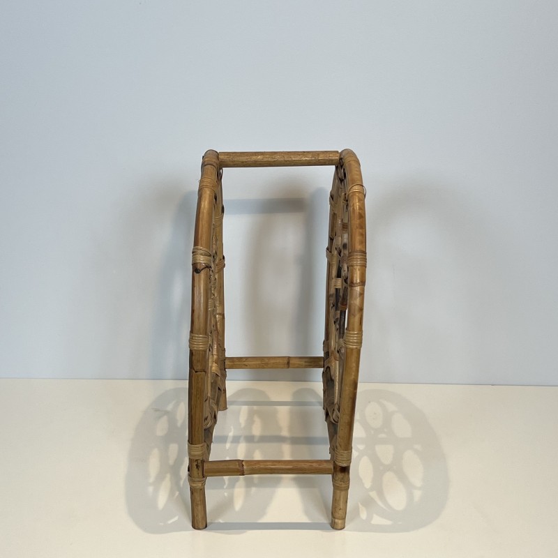 Porte-Bouteilles en Rotin et Bambou | Maison Barrois