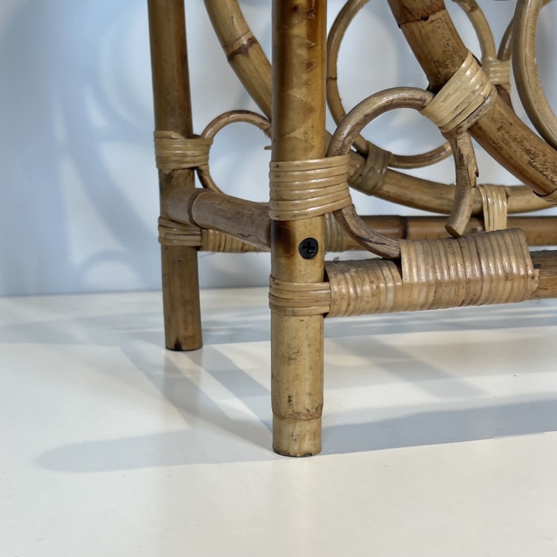 Porte-Bouteilles en Rotin et Bambou | Maison Barrois