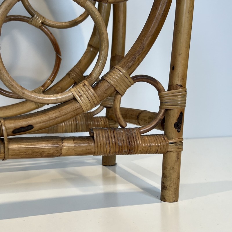 Porte-Bouteilles en Rotin et Bambou | Maison Barrois