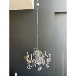 Lustre Design en Métal Chromé, Sciolari | Maison Barrois