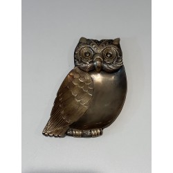 Owl Trinket Dish in Brass, Mauro Manetti | Maison Barrois