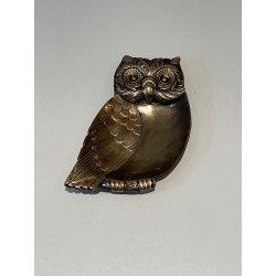 Owl Trinket Dish in Brass, Mauro Manetti | Maison Barrois