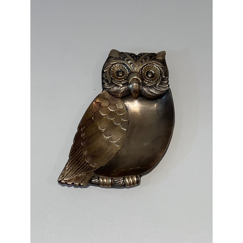 Vide-Poche Hibou en Laiton, Mauro Manetti | Maison Barrois