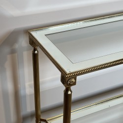 Three-Tier Brass Console, Maison Jansen | Maison Barrois
