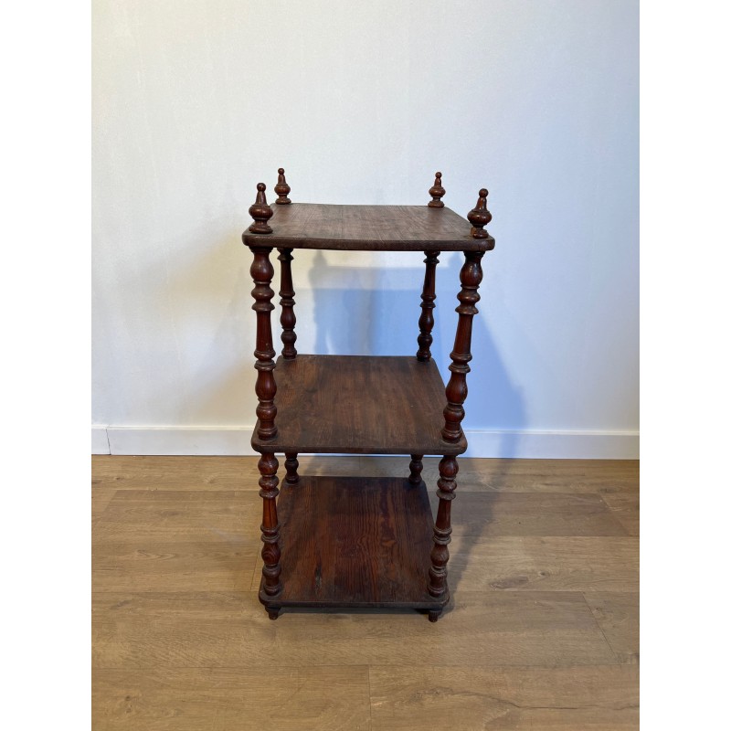 Three-Tier Shelf in Pitch Pine | Maison Barrois