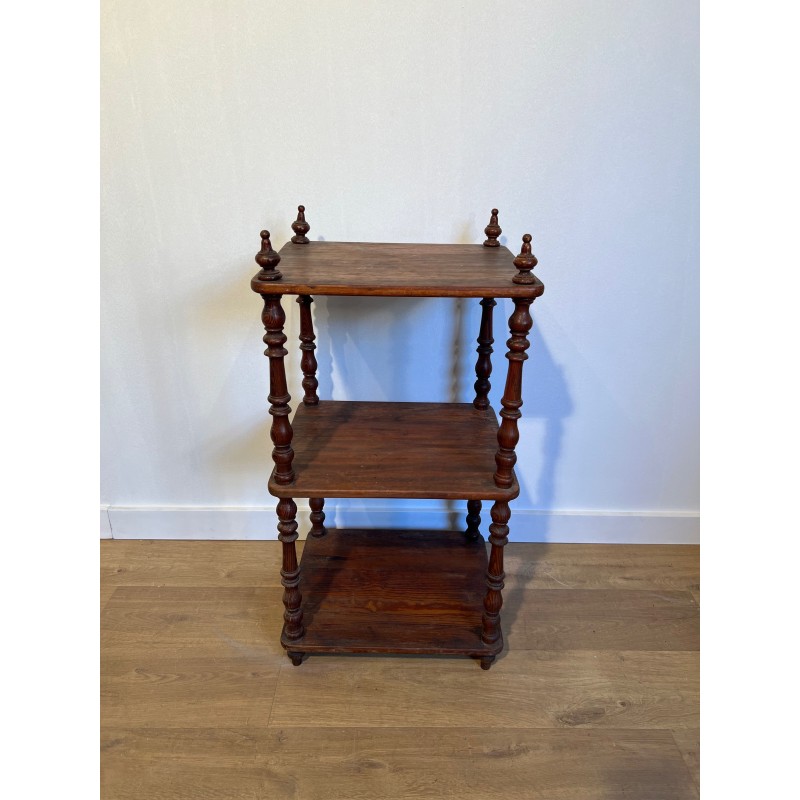 Three-Tier Shelf in Pitch Pine | Maison Barrois