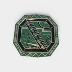 Octagonal Dinanderie Dish | Maison Barrois