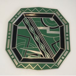 Octagonal Dinanderie Dish | Maison Barrois