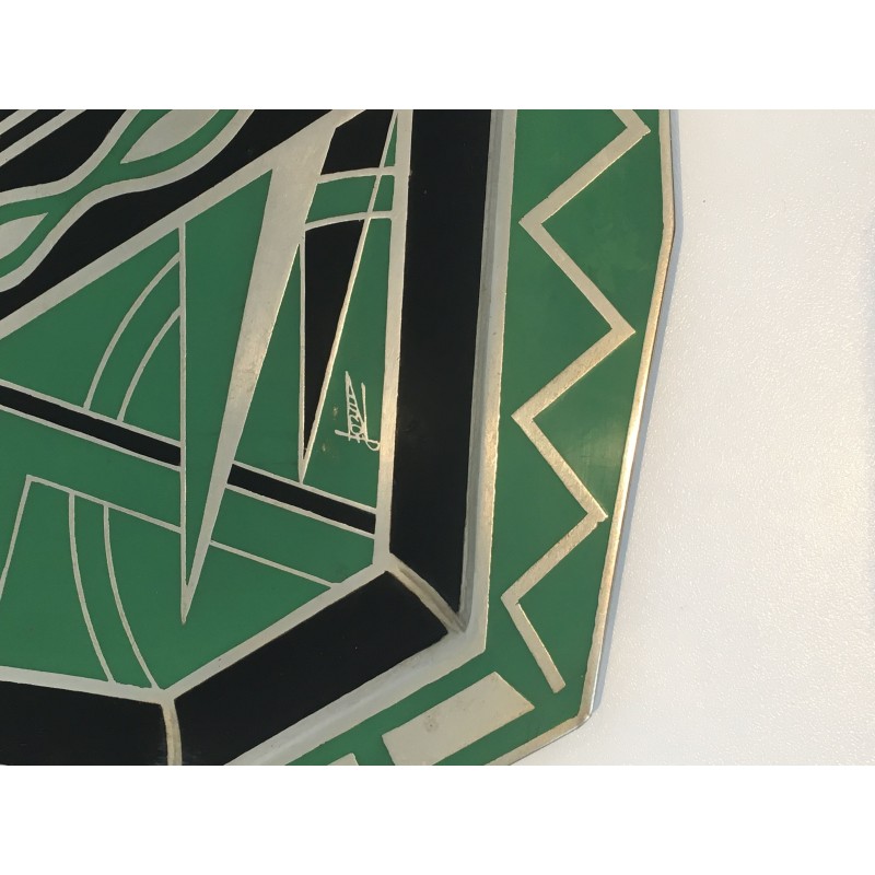 Octagonal Dinanderie Dish | Maison Barrois