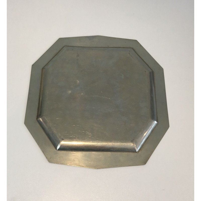 Octagonal Dinanderie Dish | Maison Barrois