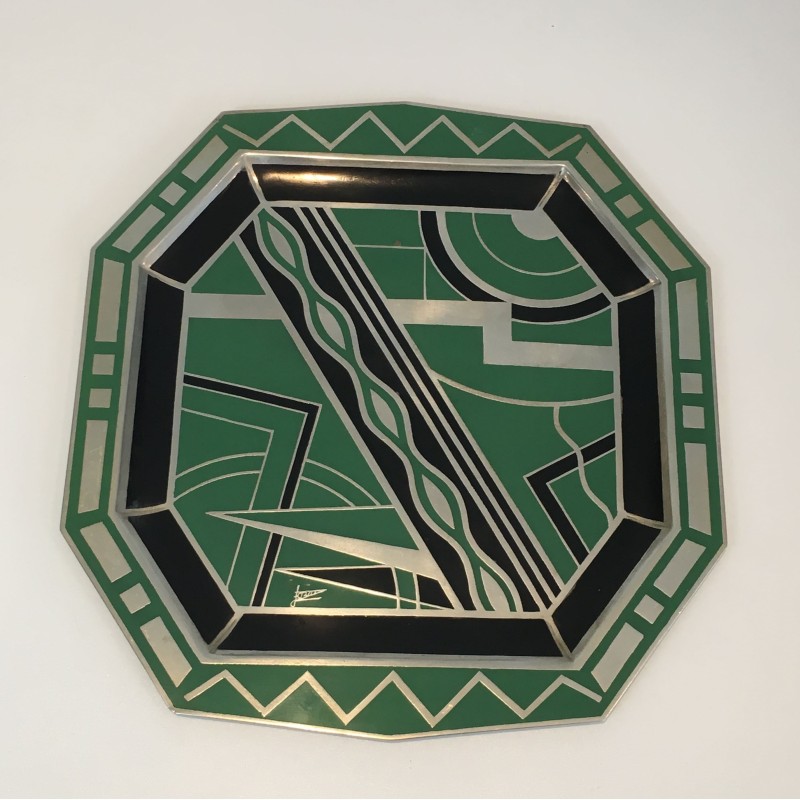 Octagonal Dinanderie Dish | Maison Barrois