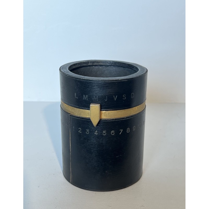 Cylindrical Pencil Holder, Jacques Adnet | Maison Barrois
