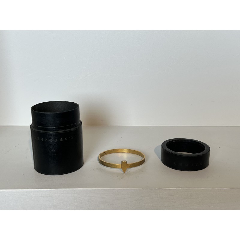 Cylindrical Pencil Holder, Jacques Adnet | Maison Barrois