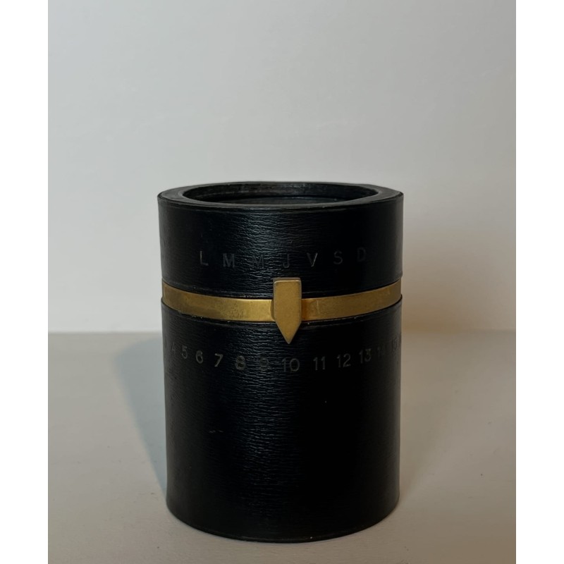 Cylindrical Pencil Holder, Jacques Adnet | Maison Barrois