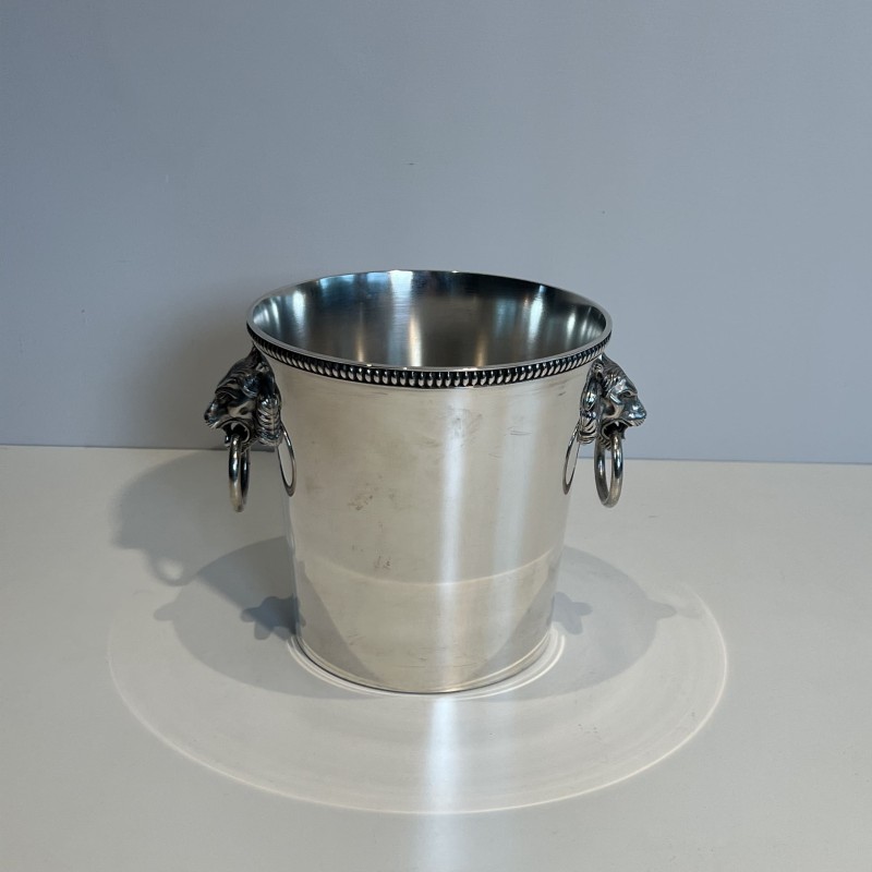 Silvered Metal Champagne Bucket | Maison Barrois