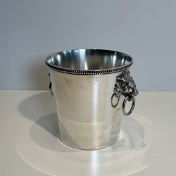 Silvered Metal Champagne Bucket | Maison Barrois