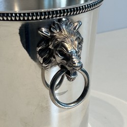 Silvered Metal Champagne Bucket | Maison Barrois