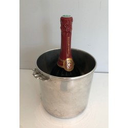 Seau à Champagne Cylindrique en Métal | Maison Barrois