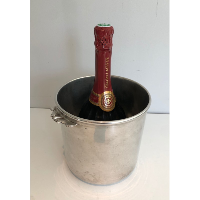 Seau à Champagne Cylindrique en Métal | Maison Barrois
