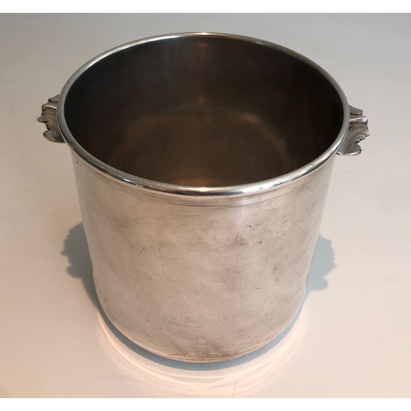Seau à Champagne Cylindrique en Métal | Maison Barrois