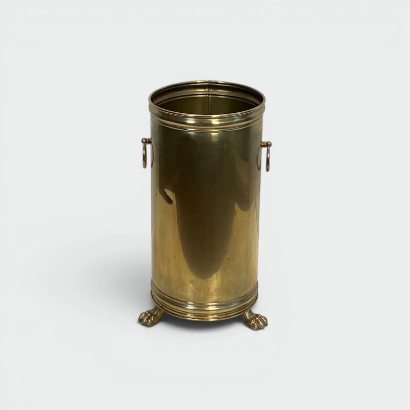 Porte-Parapluies Cylindrique en Laiton | Maison Barrois