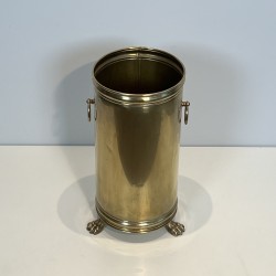 Porte-Parapluies Cylindrique en Laiton | Maison Barrois