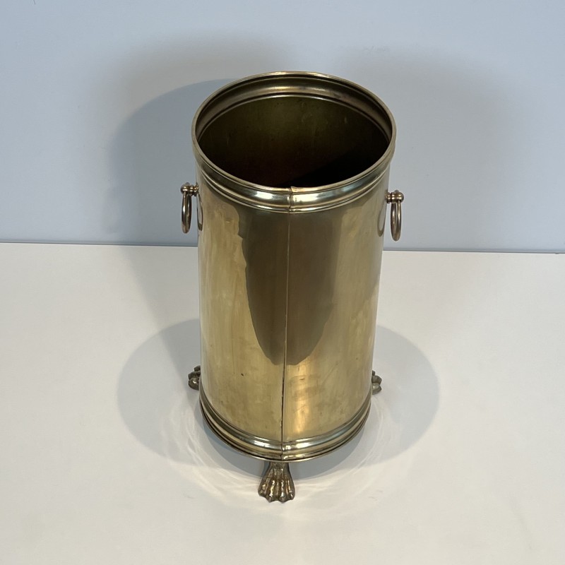Porte-Parapluies Cylindrique en Laiton | Maison Barrois