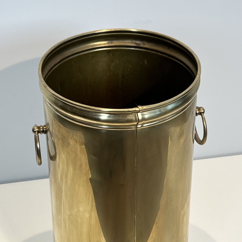 Porte-Parapluies Cylindrique en Laiton | Maison Barrois