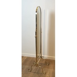 Cheval Mirror on Brass Stand | Maison Barrois