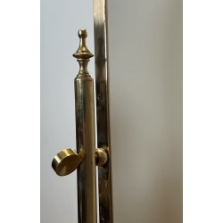 Cheval Mirror on Brass Stand | Maison Barrois