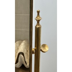 Cheval Mirror on Brass Stand | Maison Barrois