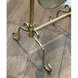Cheval Mirror on Brass Stand | Maison Barrois