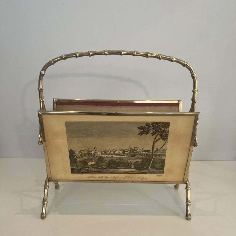 Porte-Revues en Laiton Doré, Maison Baguès | Maison Barrois