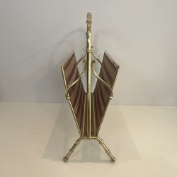 Porte-Revues en Laiton Doré, Maison Baguès | Maison Barrois