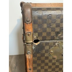 Malle de Voyage Louis Vuitton en Toile Damier, Lattes de B | Maison Barrois