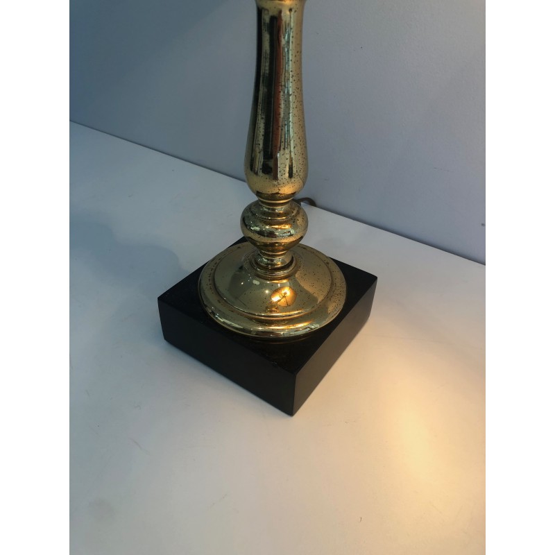 Paire de Lampes de Bureau en Laiton à Bras Articulé et Aba | Maison Barrois