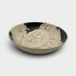 Ceramic Catch-All Female Figures, c.1970