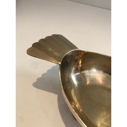 Brass Trinket Bowl in the Form of a Stylised Bird, French | Maison Barrois