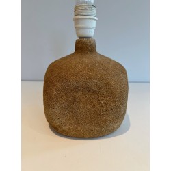 Ball-Shaped Table Lamp in Reconstituted Stone, Circa 1970 | Maison Barrois
