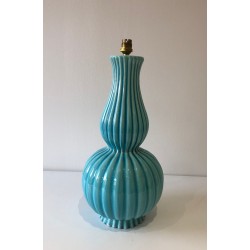 Lampe de Table en Céramique, Travail Français, vers 1970