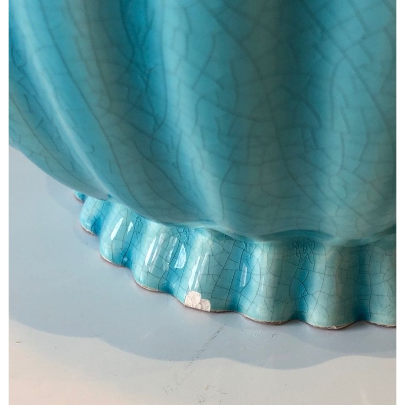 Lampe de Table en Céramique, Travail Français, vers 1970