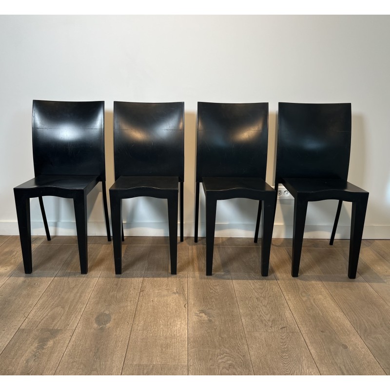 Suite de Quatre Chaises Modèle « Miss Global », Philippe S | Maison Barrois