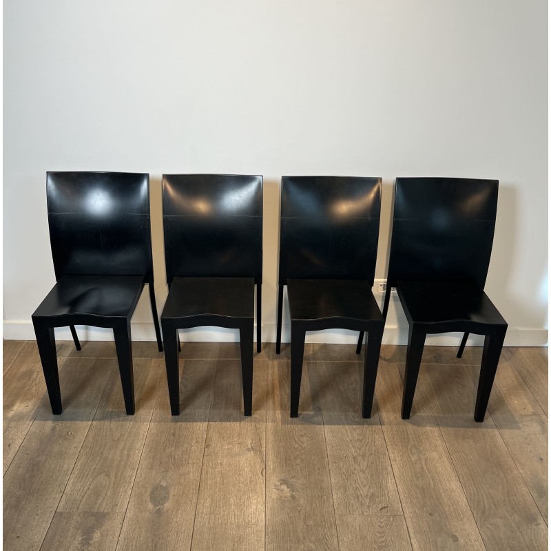 Suite de Quatre Chaises Modèle « Miss Global », Philippe S | Maison Barrois