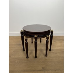 Suite de Quatre Tables Gigognes Superposables Pivotantes E | Maison Barrois
