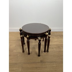 Suite de Quatre Tables Gigognes Superposables Pivotantes E | Maison Barrois