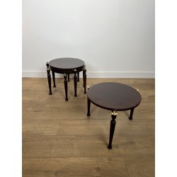 Suite de Quatre Tables Gigognes Superposables Pivotantes E | Maison Barrois